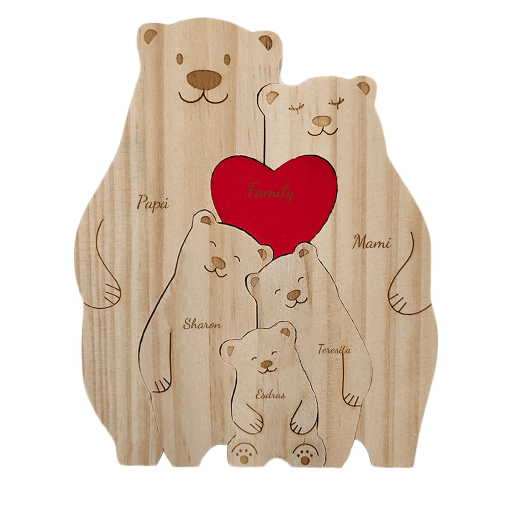 Wooden irregularly shaped puzzle (Fully customized for customers)
