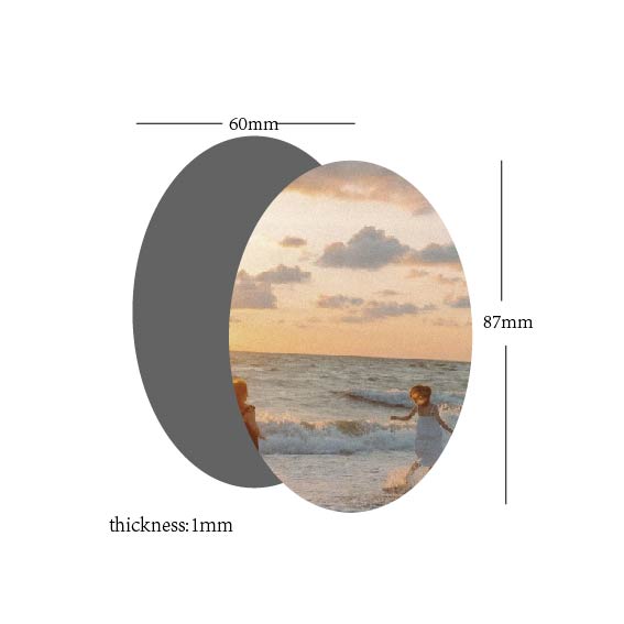 Customized egg-shaped fridge magnets · Oval and cute design · Super strong adhesion · Can print photos and text