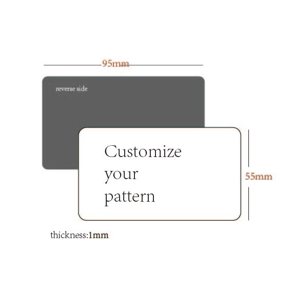 Magnetic business card (Customized for customers)