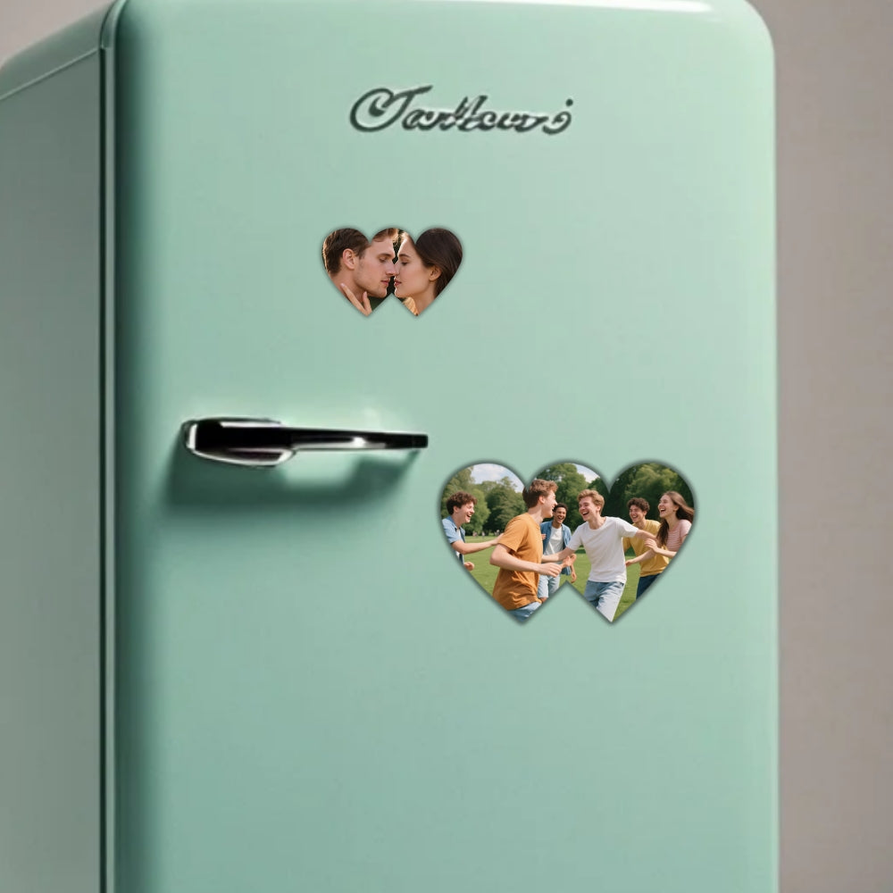 Medium fridge magnets · High-appearance-level fridge magnets · Customized photos · Memento magnets