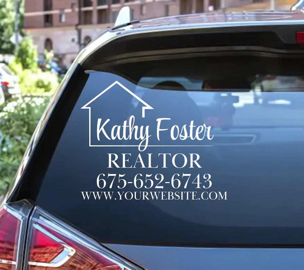 Customized creative car stickers · Custom text · Show your personality