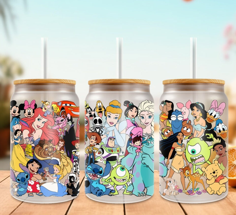 Customized patterned crystal cup stickers, personalized patterned customized water cup decoration wonders
