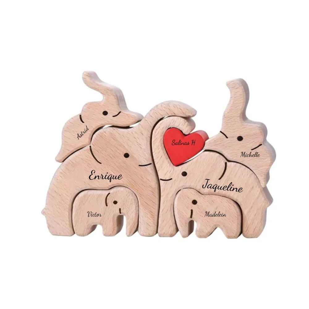 Wooden irregularly shaped puzzle (Fully customized for customers)