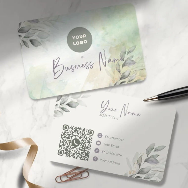 Customized PVC business cards · Waterproof and foldable · High-end customized enterprise logos