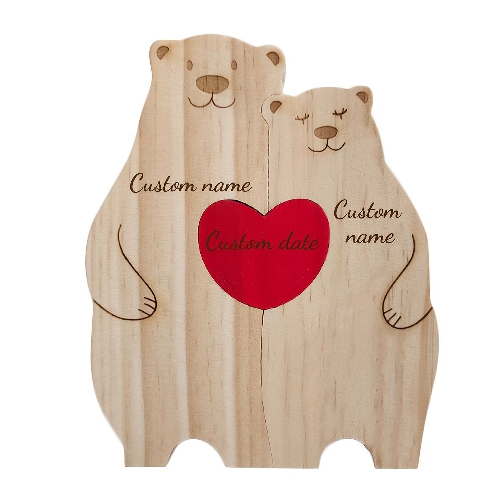 Wooden irregularly shaped puzzle (Fully customized for customers)