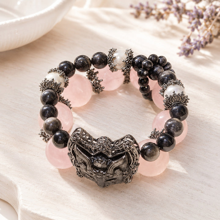 Noir Blush Guardian Bracelet
