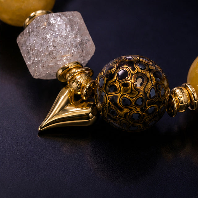 Noir Honey Heart Bracelet