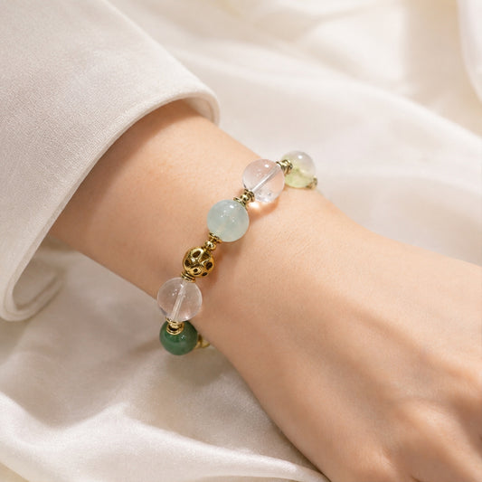 Misty Forest Moon Bracelet - bright wearing