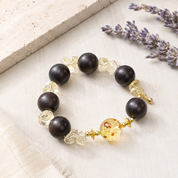 Twilight Pearl Crystal Bracelet