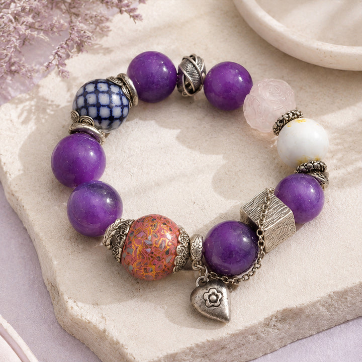 Amethyst Statement Bracelet