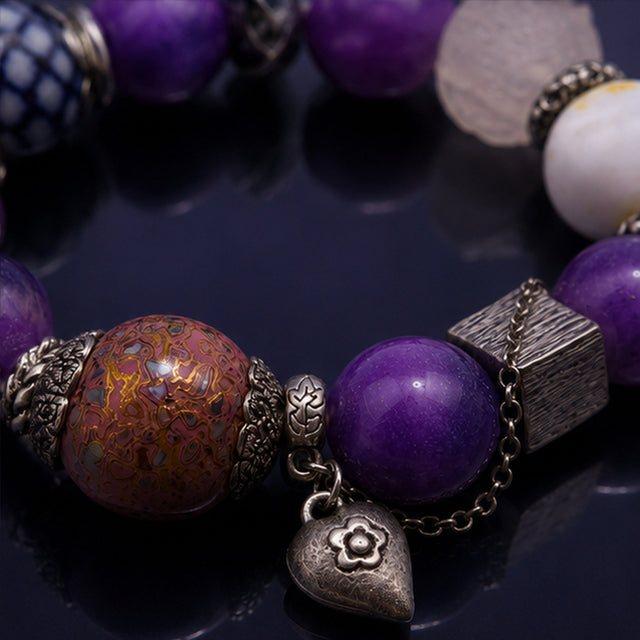 Amethyst Statement Bracelet