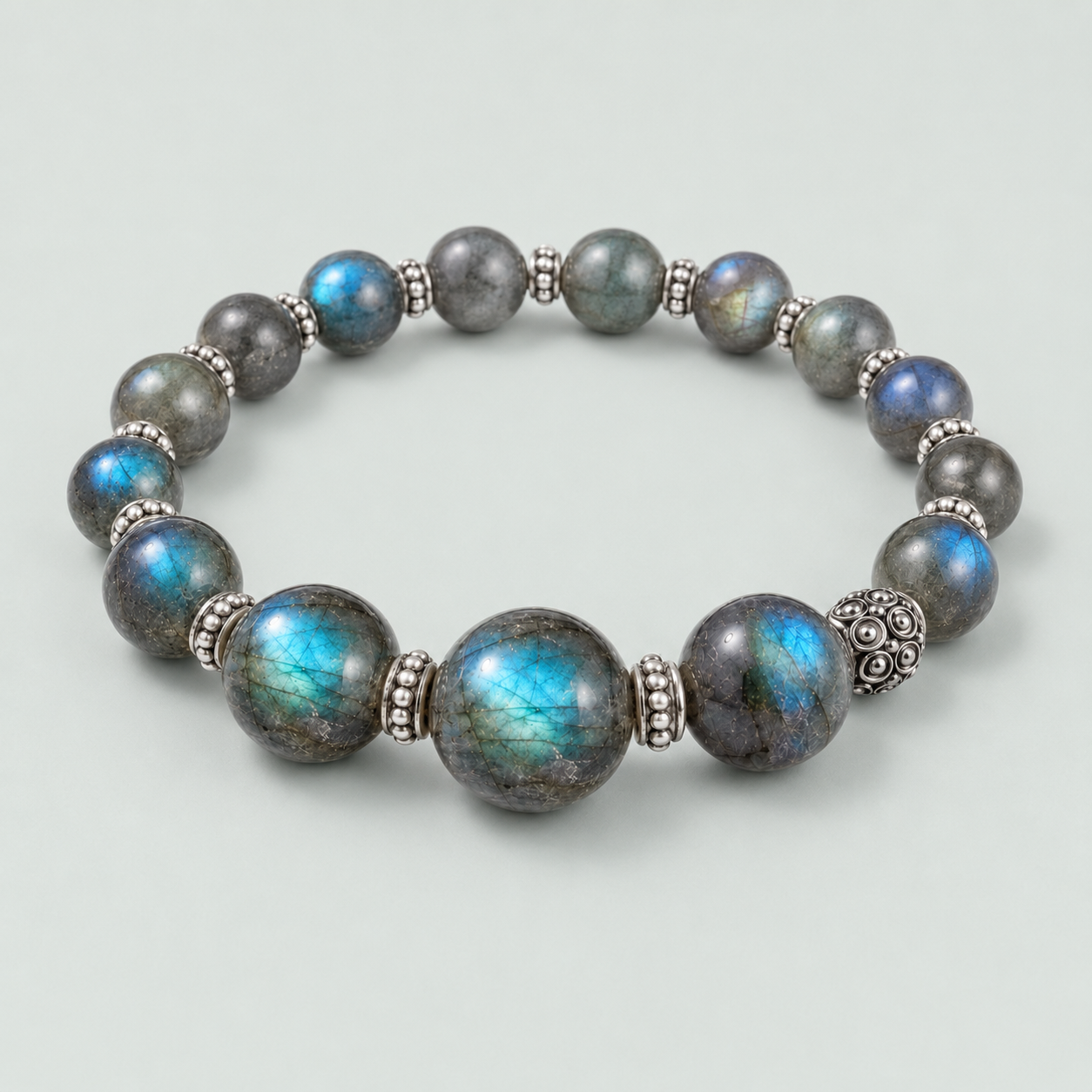 Abyss Aurora Labradorite Bracelet