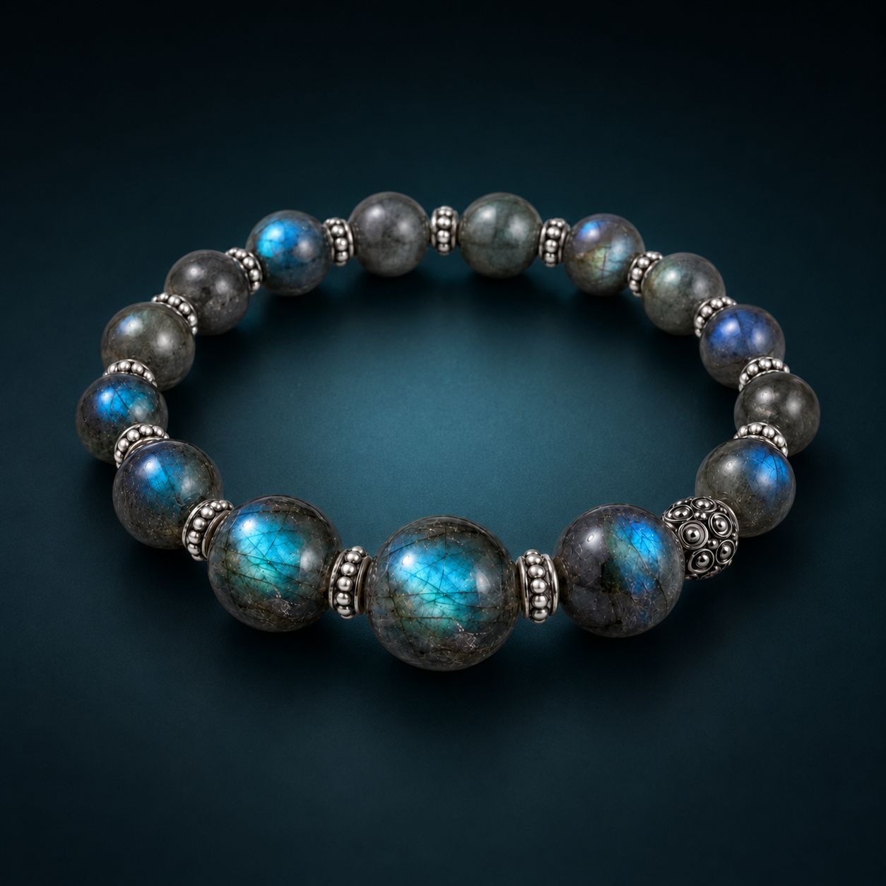 Abyss Aurora Labradorite Bracelet