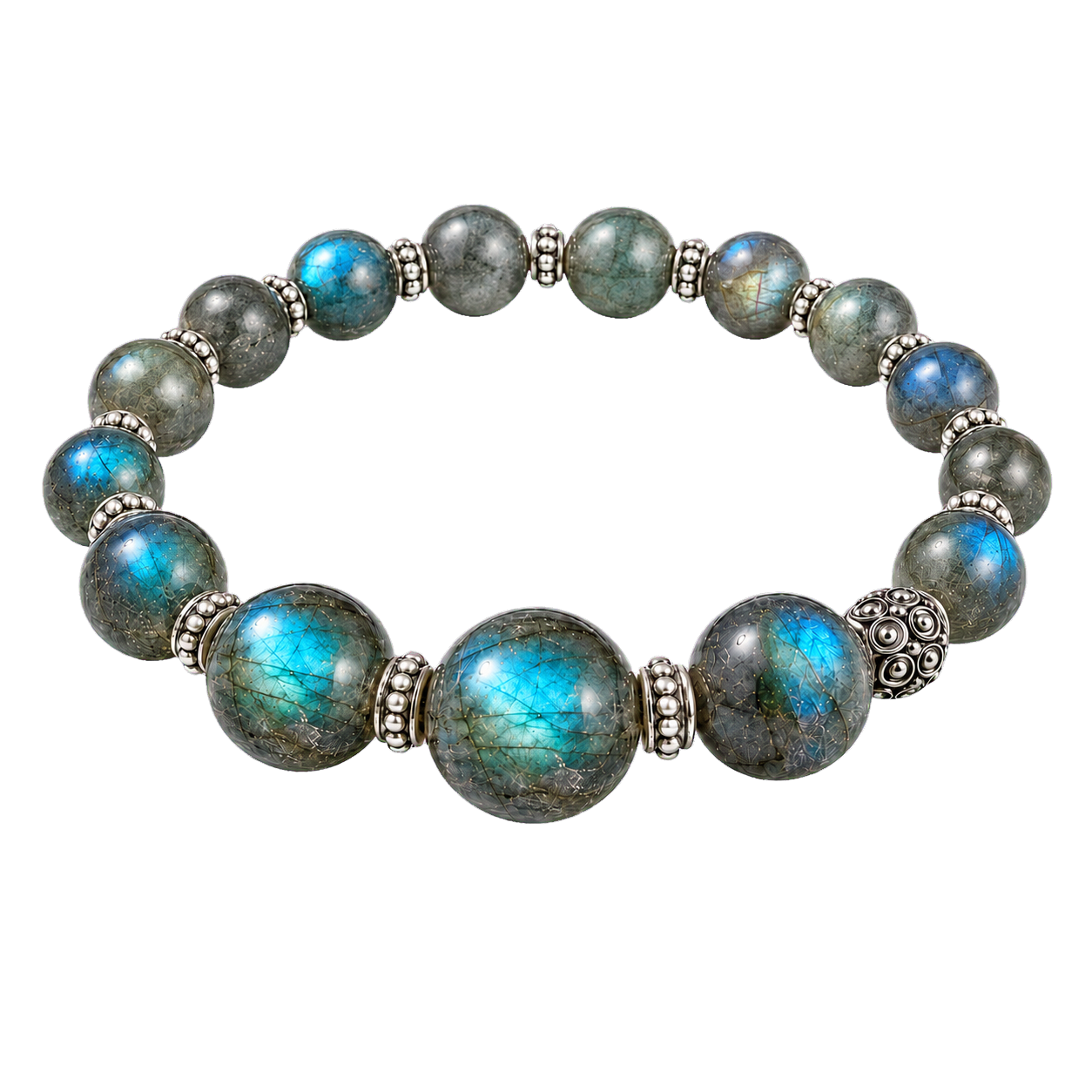 Abyss Aurora Labradorite Bracelet