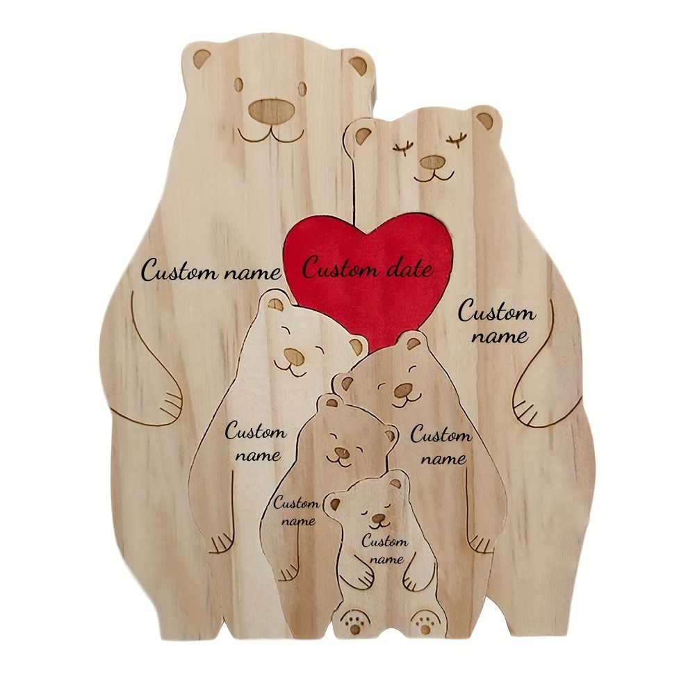 Wooden irregularly shaped puzzle (Fully customized for customers)