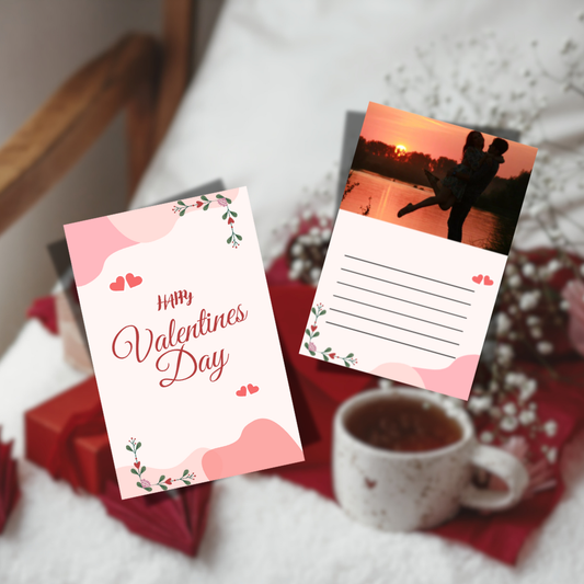 Sweet & Healing Custom Valentine's Day Greeting Cards