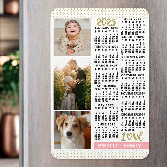 29.7cm*21cm Customize magnetic calendar pictures to create a personalized calendar that is exclusively yours