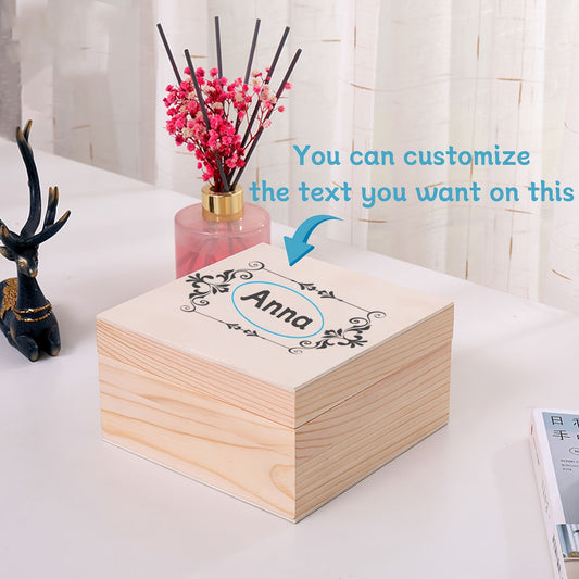 Customized wooden boxes for enterprises ·LOGO printing · glue-free eco-friendly splicing · High-end business gifts