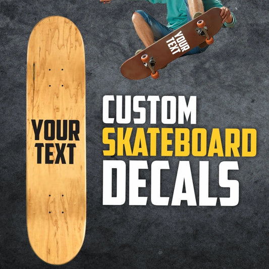 Skateboard Crystal Sticker