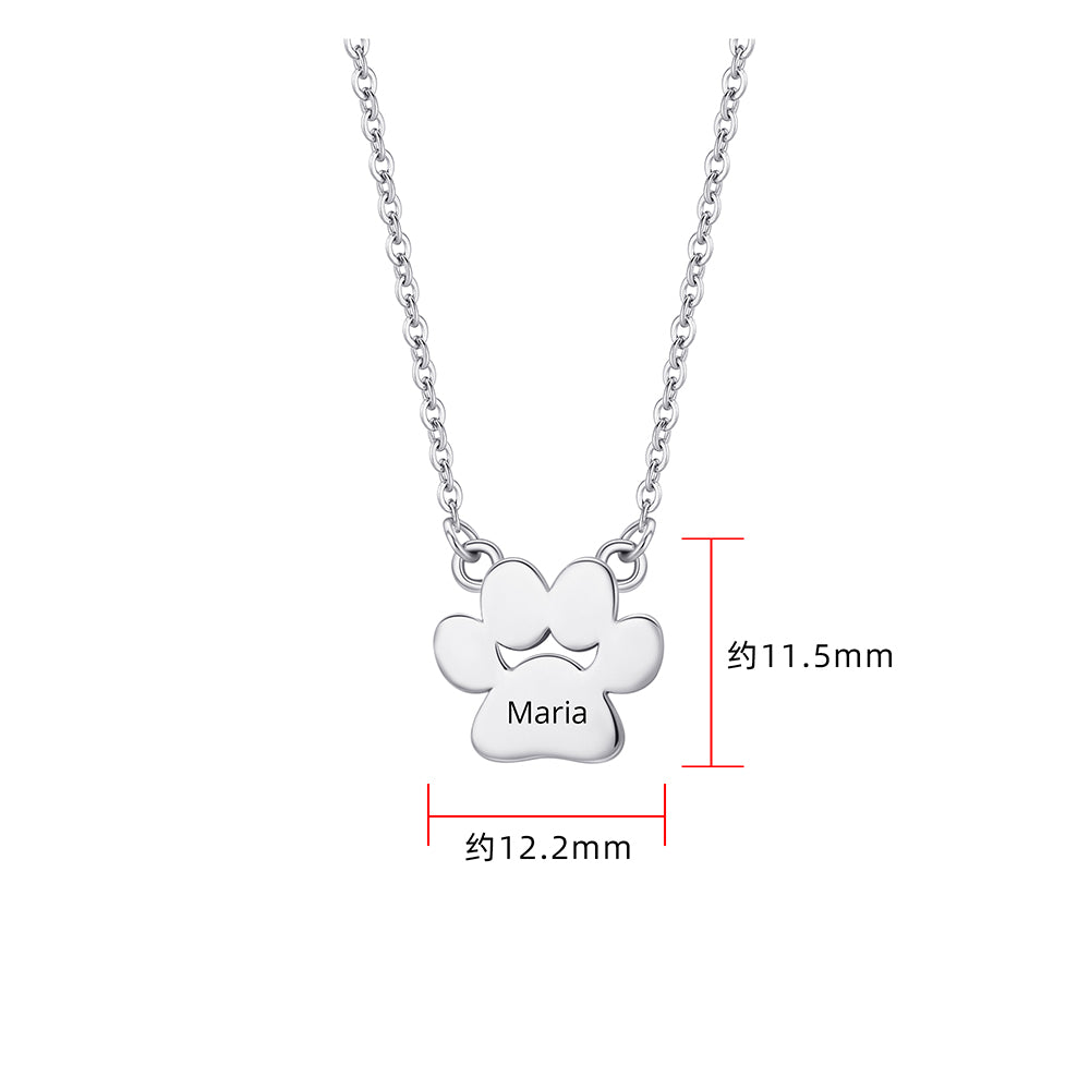 Personalized Family Figure Name Necklace