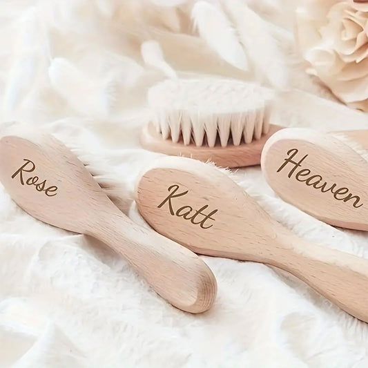 Wooden wool brush (Fully customized for customers)