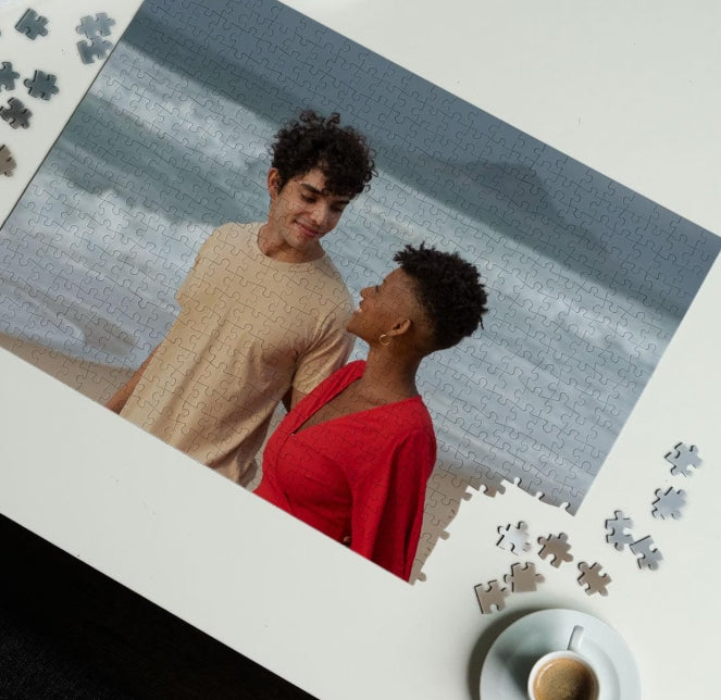 DIY Jigsaw puzzle customization · Customized based on your provided image · Supports family photos, pet photos and wedding photos