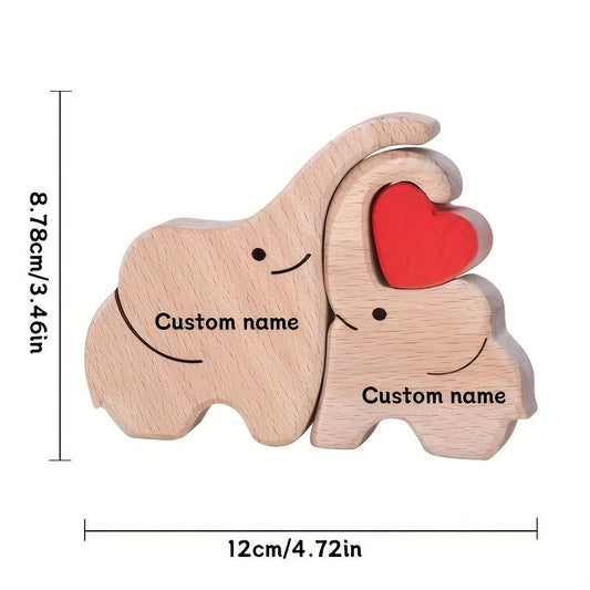 Wooden irregularly shaped puzzle (Fully customized for customers)
