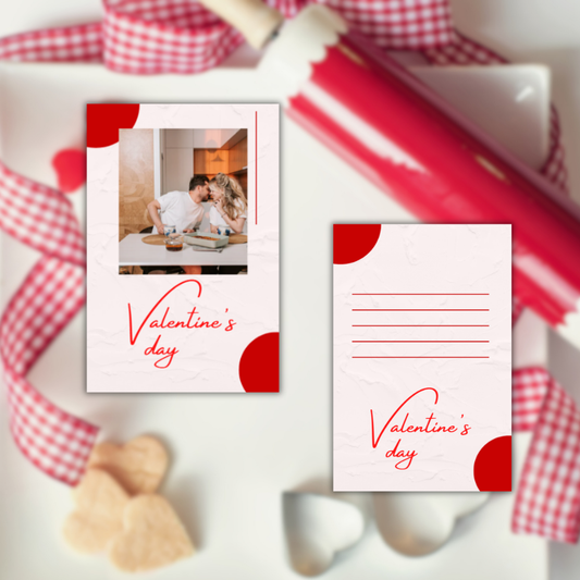[Implicit & Romantic Custom Valentine's Day Greeting Cards] Double-sided independent customization for romantic Valentine's Day cards