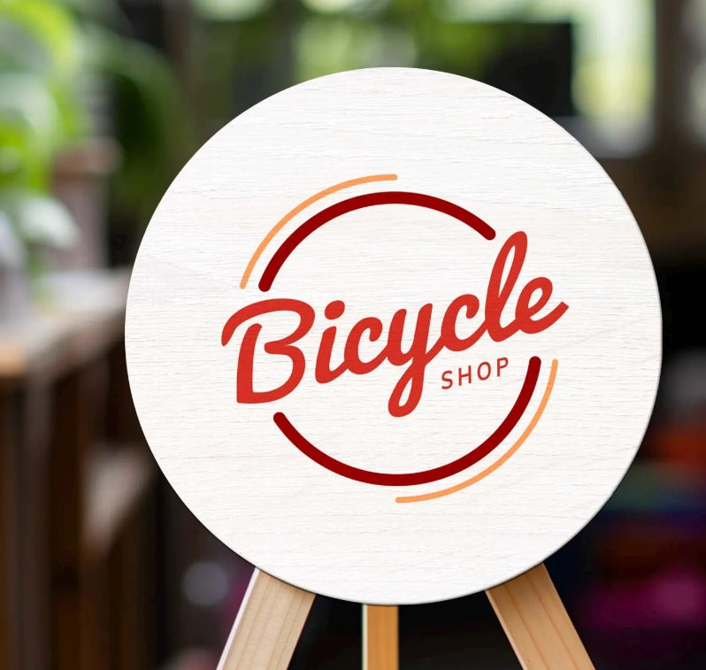 Customized house number wooden sign · Retro style with LOGO and text printable · Exclusive for villas and homestays