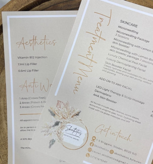 Customized flyers · Customized corporate activities · Promotions/advertising printing