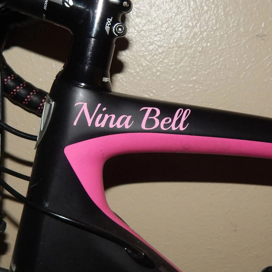 Bicycle  Crystal Sticker
