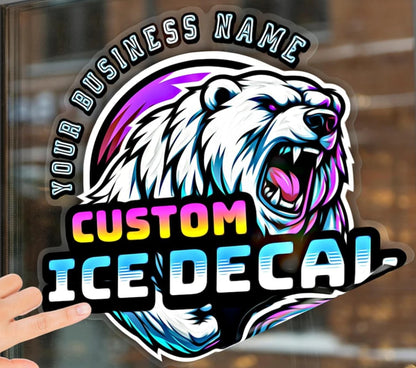 Customized pattern crystal LOGO · Brand flagship store logo pattern · UV resistant and non-fading