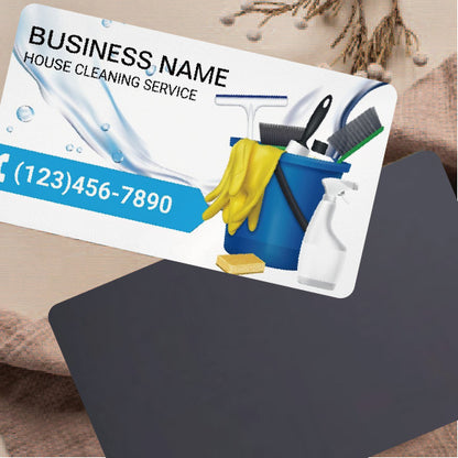 Magnetic business card · Strong magnetic adsorption design · No slippage during meeting exchange