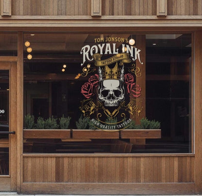 Customized pattern crystal LOGO · Brand flagship store logo pattern · UV resistant and non-fading