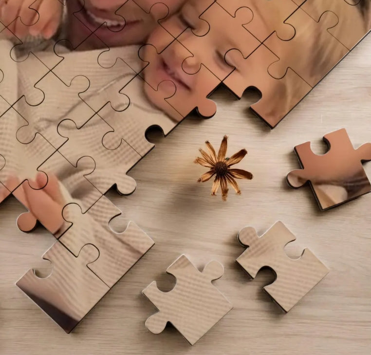 DIY Jigsaw puzzle customization · Customized based on your provided image · Supports family photos, pet photos and wedding photos