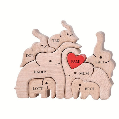 Wooden irregularly shaped puzzle (Fully customized for customers)