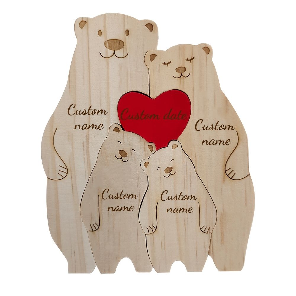 Wooden irregularly shaped puzzle (Fully customized for customers)