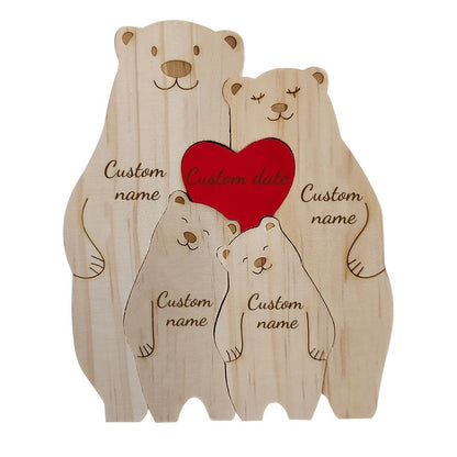 Wooden irregularly shaped puzzle (Fully customized for customers)