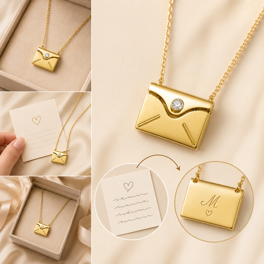 Secret Love Letter Necklace additional view 4