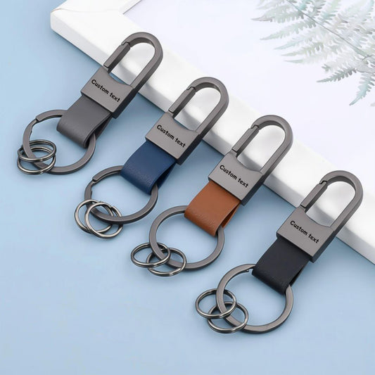 Customized waterproof keychain · Essential for outdoor travel · U-shaped door latch design · Firm and not easy to break