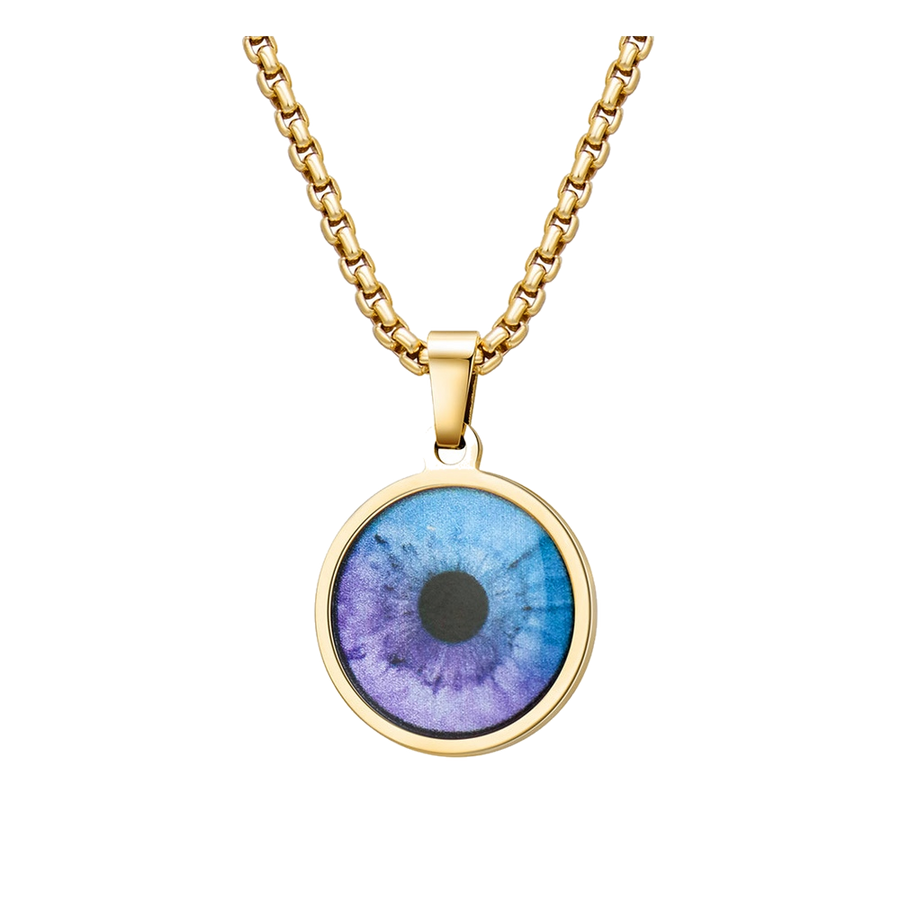 Personalized Eye Photo Necklace