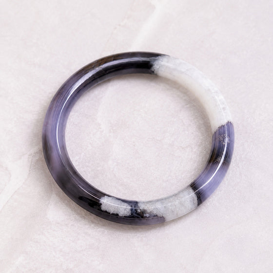 Violet Night Stone Bangle