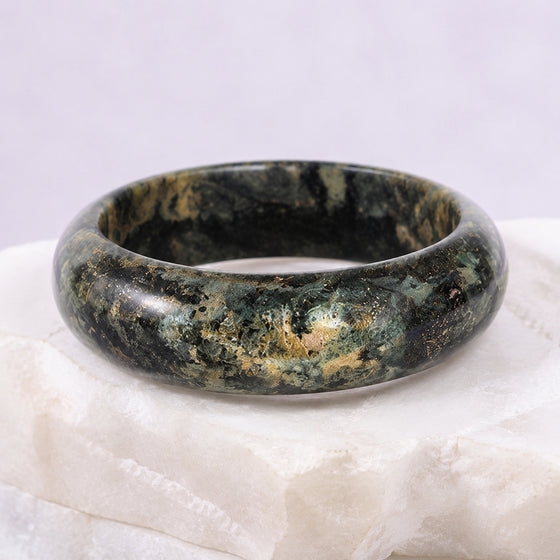 Midnight Forest Wide Bangle
