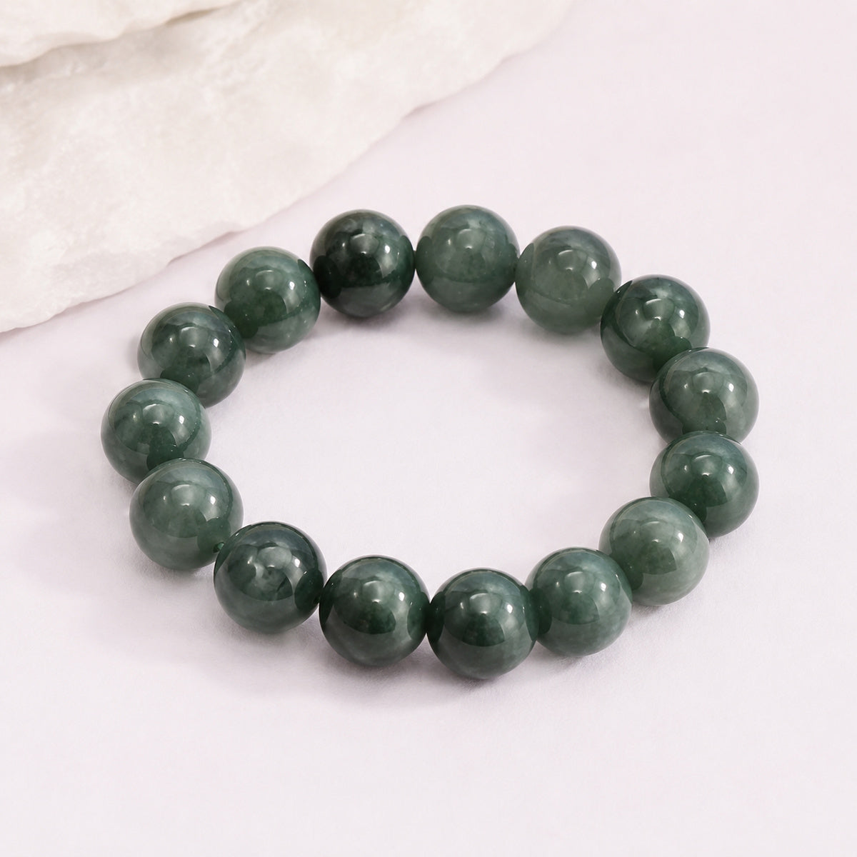 Deep Forest Bead Bracelet - bright main