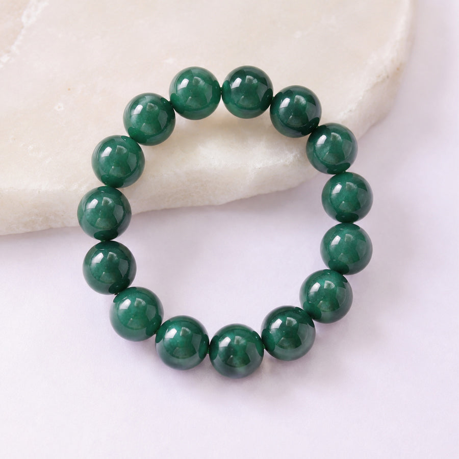 Forest Shadow Bead Bracelet
