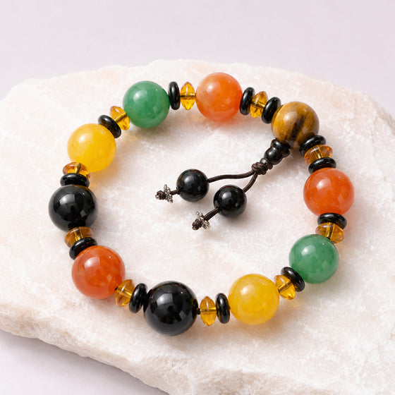 Autumn Multicolour Charm Bracelet