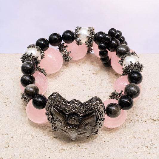 Noir Blush Guardian Bracelet