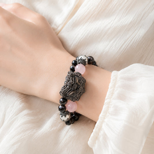 Noir Blush Guardian Bracelet