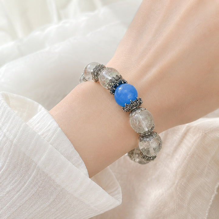 Ice Crystal Blue Bracelet