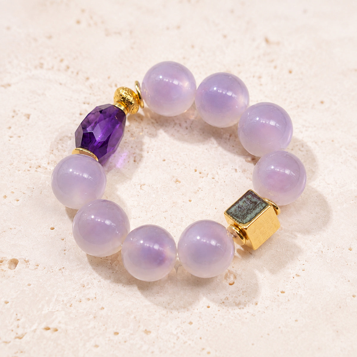Lavender Moonlight Bracelet - bright main